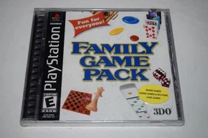 Family Game Pack Playstation PS1 Videospiel Neu Y-Fold Shrinkwrap Sealed - Bild 1 von 3