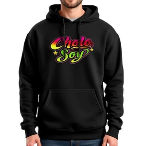 NWT Peru Cholo Soy Chicha Style Peruvian Patriotic Men's Hoodie Sweatshirt - Picture 1 of 9