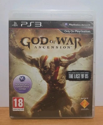 GOD of WAR Ascension PS3 Como Nuevo PlayStation 3 Videojuego Lanzamiento Reino Unido PAL Foto 1 de 3