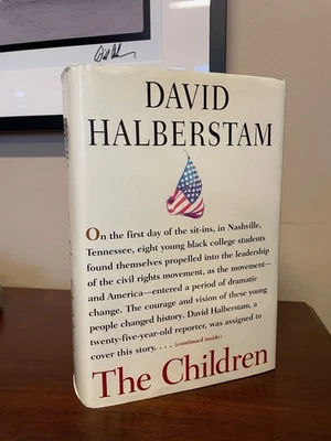 The Children David Halberstam Civil Rights Movement 1st Ed. SIGNED!!!! Foto 1 de 3