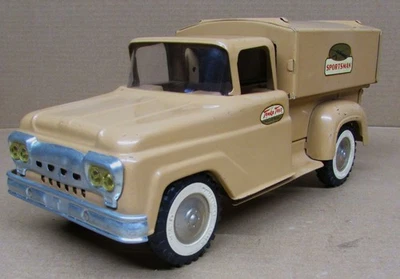 Camioneta pickup vintage Tonka Sportsman original juguete antiguo bonita Foto 1 de 4
