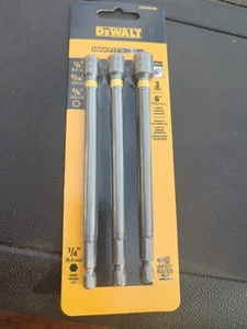 DEWALT 6-in. Magnetic Nut Driver Set, 3-piece: (1/4”- 5/16”- 3/8”) DWAFND3X6 - Picture 1 of 2