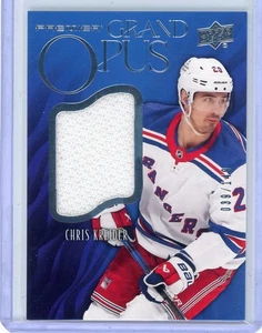 2024-25 U.D. PREMIER Hockey GRAN OBRA RELIQUIA #039/149 RANGERS Chris Kreider - Imagen 1 de 2