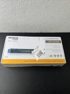 NetGear ProSafe JGS524NA 24-Port Gigabit Ethernet Switch NEW *SEALED* - Image 1 of 4