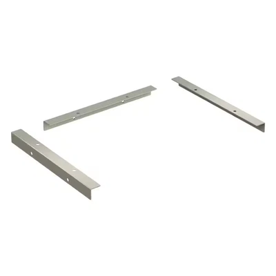 Style+ 11 In. D Satin Nickel Shelf Brackets and Hardware Support Kit - Image 1 of 4