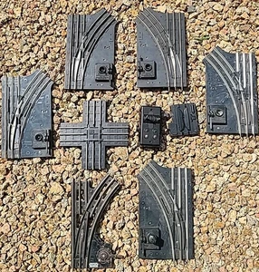 LIONEL 1022 MANUAL SWITCH RIGHT & LEFT Track + Crossing + 1024 + 1008 Camtrol - Picture 1 of 19
