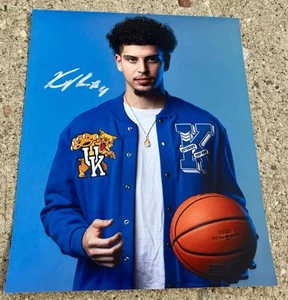 KOBY BREA Kentucky SIGNED 8x10 Photo 2025 NBA DRAFT Wildcats - Picture 1 of 1