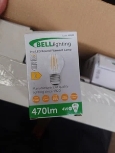 BELL Lighting 60121 Pro LED Round Filament Lamp 40W Pack of 10 - Picture 1 of 2