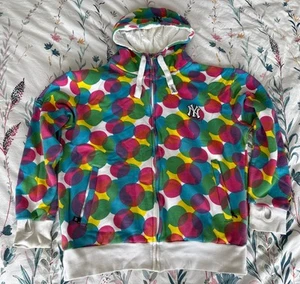 New York Yankees Herren Majestic Athletic Multicolour Circles Jacke Mantel Medium - Bild 1 von 7