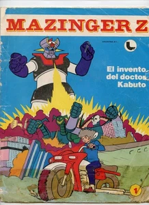MAZINGER Z #1 Go Nagai, Argentina Cómic Ledafilms 1986 en español - Imagen 1 de 21