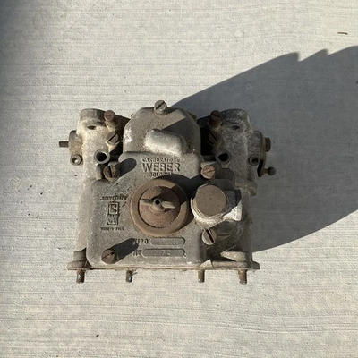 Vintage Italy Bologna Weber 45DCOE 9 Carburettor Italian As Is Parts Only - Image 1 of 4