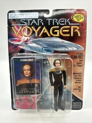 Figura de acción Star Trek Voyager Teniente B'Elanna Torres 1995 Playmates Foto 1 de 2