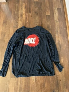 Camiseta Top Nike Manga Larga, Camiseta Dri Fit Para Hombre - Imagen 1 de 1