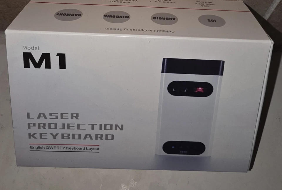 M1 Laser Keyboard iPhone Wireless Projection Bluetooth Virtual Keyboard - Image 1 of 1