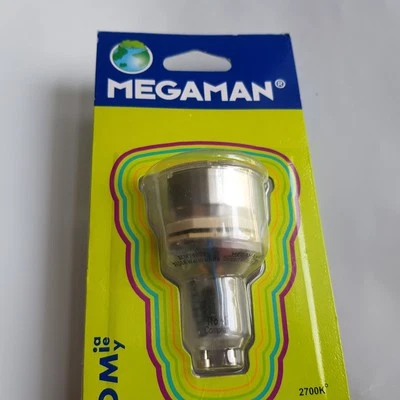 Megaman Light Bulb Economie Lamp 9W - 40W GU10 Warm 2700k Living Room 10000hrs - Image 1 of 4
