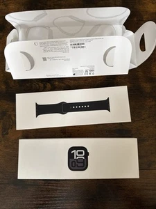 Apple Watch Series 10 46mm Jet Black - Perfect Condition - Photo 1/4