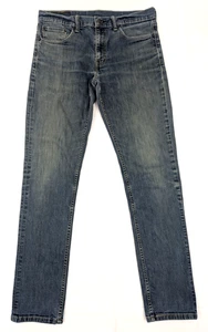 Levis 511 Slim Straight Denim Jeans, Men 33x34 (True 32x32) Mid Rise Med Wash - Picture 1 of 12