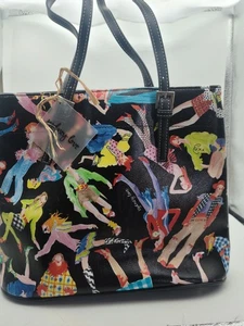 NEU Sydney Love Tasche schwarz bunt Handtasche - Bild 1 von 6