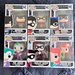 Batman Animated Series Funko Pop 6er Set (152-157) Vaults - Bild 1 von 11