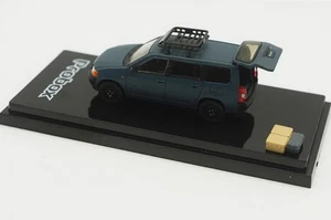 Furgoneta Toyota Probox escala 1/64 HJ azul mate diecast modelo de coche juguete regalo - Imagen 1 de 5