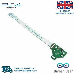 PS4 Manette JDS-011 Charge USB Board Douille Circuit & 12 Broche Câble - Imagen 1 de 4