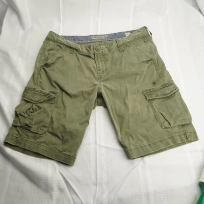Lucky Brand Shorts Mens 30 Olive Green Cargo Utility Pockets Cotton Stretch - Image 1 of 4