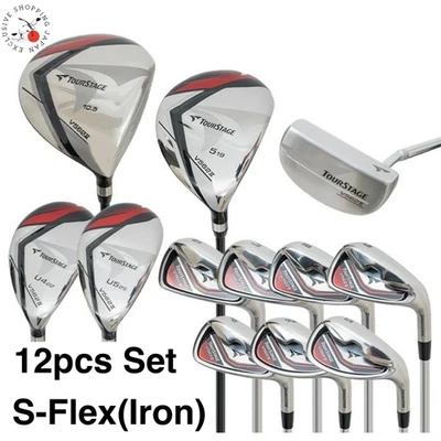 Bridgestone Tour Stage V562Ⅱ Club Set 12pcs 1W/5W/4,5H/6-sw(S-Flex)/PT FUBUKI  - Image 1 of 4