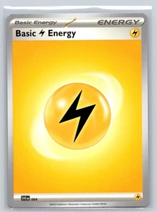 SV01: Scarlet & Violet Base Set #004 Basic Lightning Energy - Picture 1 of 2