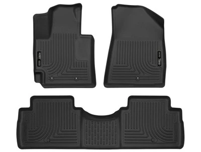 Husky Liners Weatherbeater Floor Mats Fit 2014-2019 Kia Soul - Front/2nd Black Foto 1 de 4