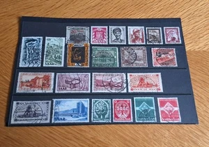 Briefmarken Lot Saarland Gestempelt - Bild 1 von 1