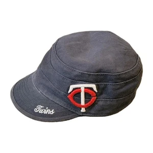 Minnesota Twins Hat Cap Cadet Strapback Womens Gray New 47 Brand MLB Baseball - Picture 1 of 11