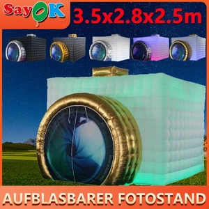 Aufblasbare Photo Booth Gehäuse Kamera geformt mit Gebläse Photo Booth Kulisse - Bild 1 von 30