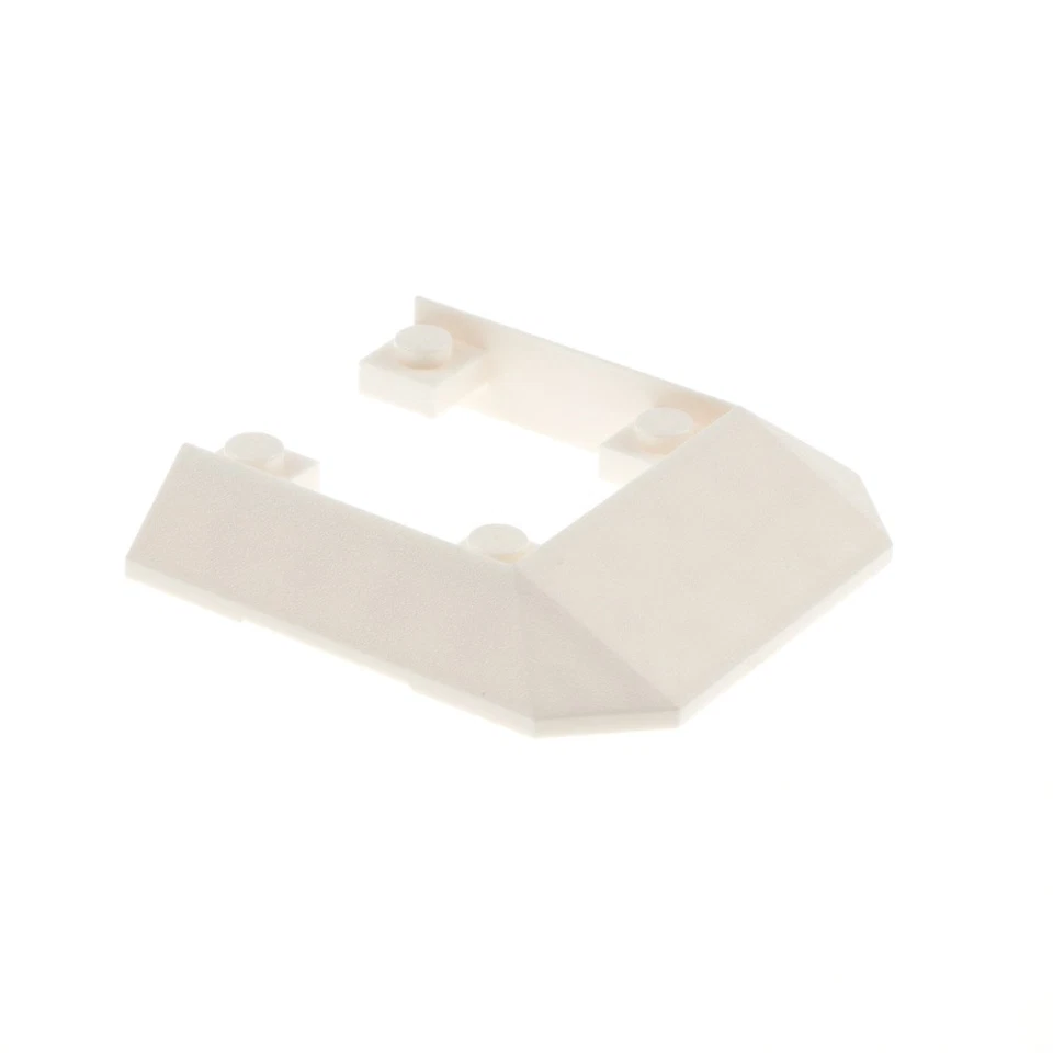 1x Lego Railway Roof 6x6x1 pescoço branco 4x4 trem Lok Star Wars 4502023 2876 - Imagem 1 de 2