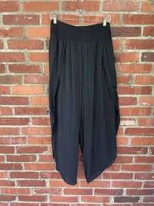 Cherishh Made In Italy pants Elastic Waist Relaxed women’s Large L Lagenlook - Picture 1 of 11