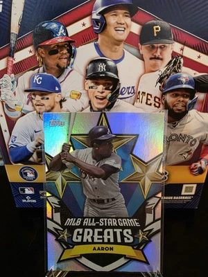 2025 Topps All-Star Game Hank Aaron All-Star Game Greats #ASGG-47 Atlanta Braves Foto 1 de 2