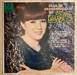 Ella es Sensacional!!! es SONIA LOPEZ LP Latin Cumbia Boogaloo VG - Foto 1 di 3