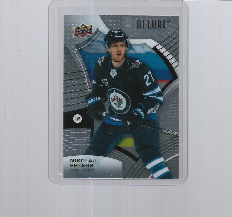2021-2022 UPPER DECK ALLURE HOCKEY NIKOLAJ EHLERS #91 - Image 1 of 1