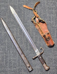 Modelo Argentino Solingen German 1909 Bayonet With Scabbard D7183 - Picture 1 of 15
