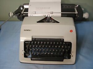 vintage olympia SG-3 wide carriage manual typewritter made in germany
