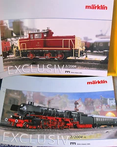 Folleto Märklin exclusiv  2 y 3 de 2004,  Francés. Brochure 2 et 3/2004 Français - Imagen 1 de 1
