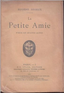 Brieux  La Petite amie : Pièce en 4 actes / rare - Imagen 1 de 1