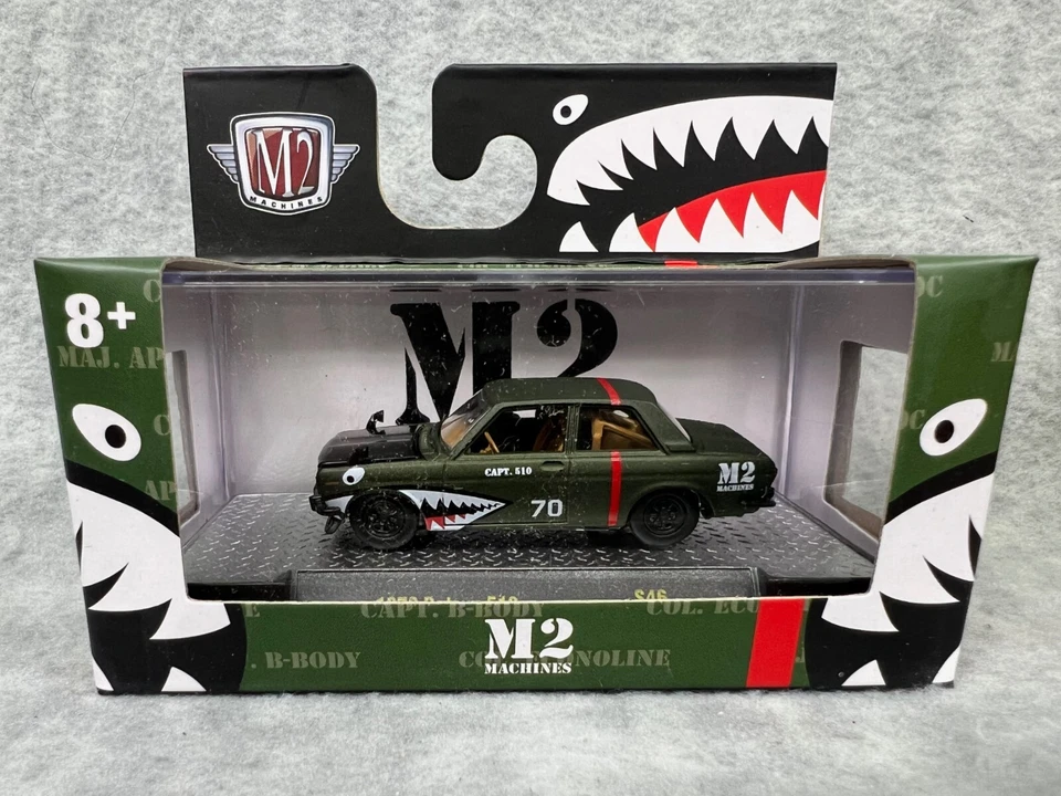 M2 Machines Detroit Muscle 1970 Ford Torino GT 429 CJ Car Model - 1:64