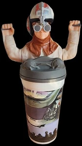Star Wars Episode 1 R2 D2 und Anakin Skywalker Tassen und Topper ohne Strohhalme - Bild 1 von 4