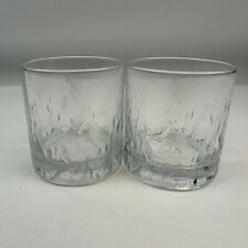 Set Of 2 Grey Goose Heavy Cocktail Vodka Rock Glasses Barware Logo Mug