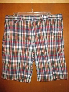 Polo Ralph Lauren 35 IndiaMadras PlaidCotton Shorts Ret$89 Waist19" Inseam10.5" - Picture 1 of 12