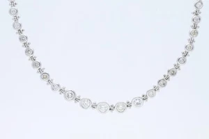 Collar Top Preis 9,00 ct. Diamantes brillantes oro 750 18 quilates joyería Deta - Imagen 1 de 8