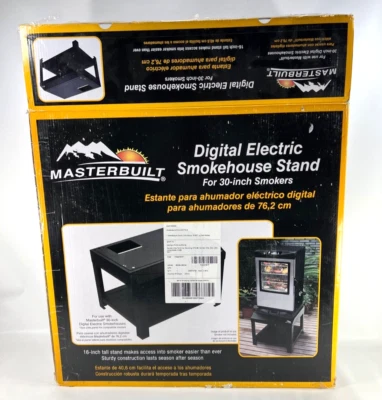 Genuine MasterBuilt Digital Electric Smokehouse Stand for 30" Smokers New Open - Image 1 of 4