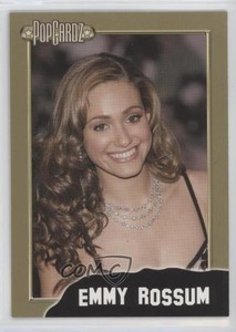 2008 PopCardz Series 1 Gold emmy rossum #29 1z6