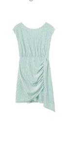 Habitual Big Girls Glitter Stripe Velour Dress Size 16 - Picture 1 of 6