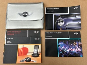 BMW MINI ONE COOPER S R52 CONVERTIBLE OWNERS HANDBOOK AND WALLET 2004-2008 - Picture 1 of 2